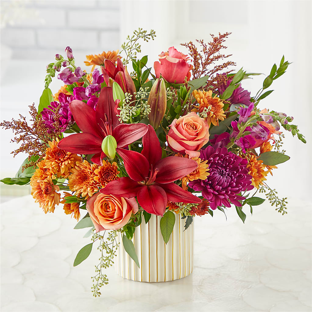 Burgundy Landscape Bouquet – C & D FLORAL LTD, Pincher Creek AB