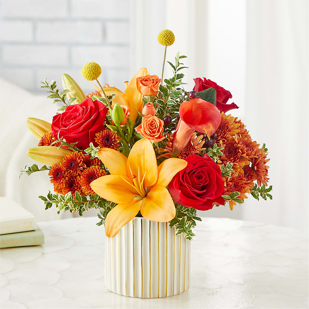 Scarlet Skies Bouquet – C & D FLORAL LTD, Pincher Creek AB