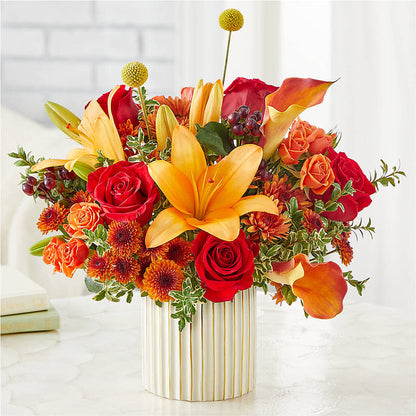 Scarlet Skies Bouquet – C & D FLORAL LTD, Pincher Creek AB