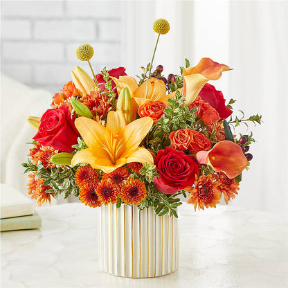 Scarlet Skies Bouquet – C & D FLORAL LTD, Pincher Creek AB