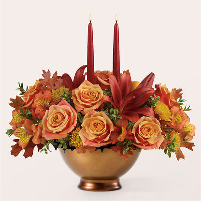 Harvest Table Centerpiece – C & D FLORAL LTD, Pincher Creek AB