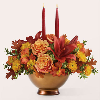 Harvest Table Centerpiece – C & D FLORAL LTD, Pincher Creek AB