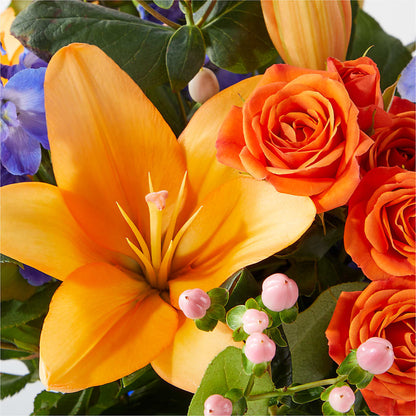 Radiant Citrus Bouquet – C & D FLORAL LTD, Pincher Creek AB