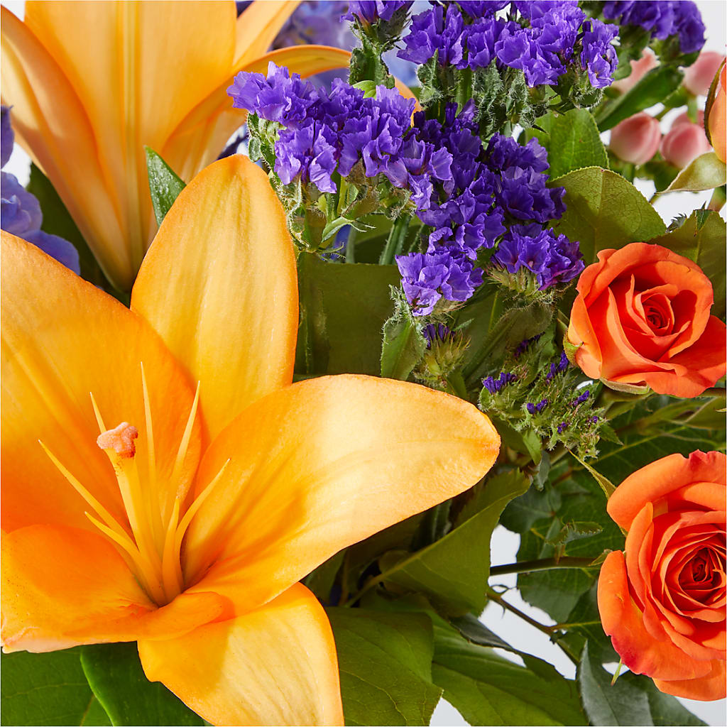 Radiant Citrus Bouquet – C & D FLORAL LTD, Pincher Creek AB