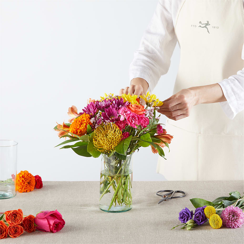 Feast of Color – A Florist Original – C & D FLORAL LTD, Pincher Creek AB