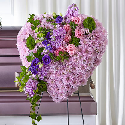 Treasured Love Standing Heart – C & D FLORAL LTD, Pincher Creek AB