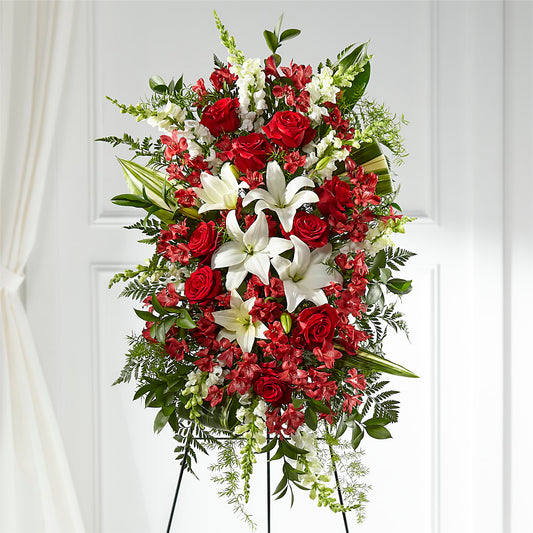 Everlasting Memory Standing Spray – C & D FLORAL LTD, Pincher Creek AB
