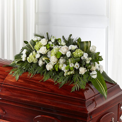 Hopeful Gesture Casket Spray – C & D FLORAL LTD, Pincher Creek AB
