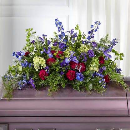 Always Treasured Casket Spray – C & D FLORAL LTD, Pincher Creek AB