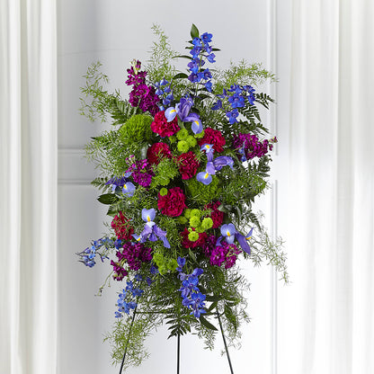 Heavenly Skies Standing Spray – C & D FLORAL LTD, Pincher Creek AB