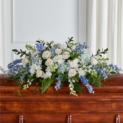Timeless Essence Casket Spray – C & D FLORAL LTD, Pincher Creek AB