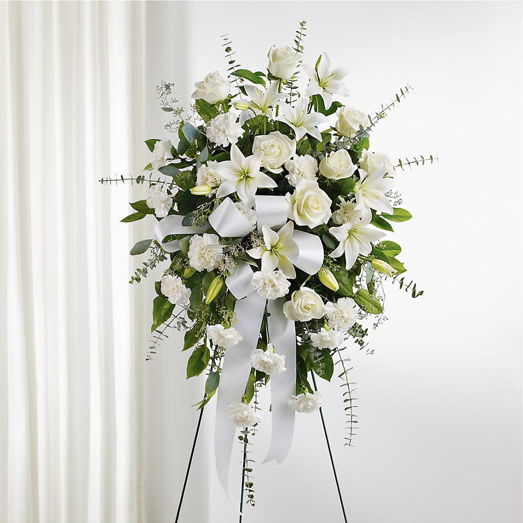 With Care Standing Spray – C & D FLORAL LTD, Pincher Creek AB