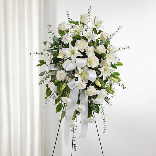 With Care Standing Spray – C & D FLORAL LTD, Pincher Creek AB