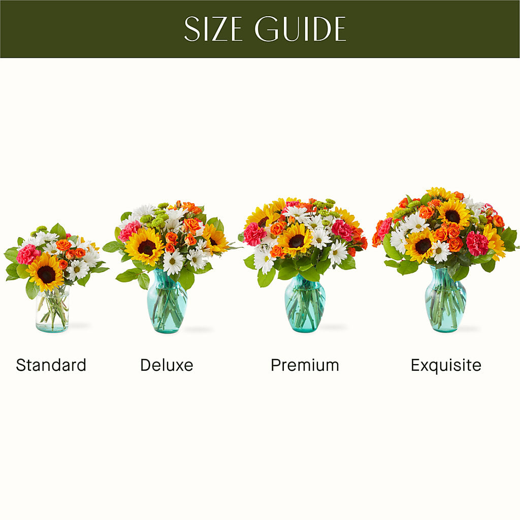 Sun-drenched Blooms Bouquet – C & D FLORAL LTD, Pincher Creek AB