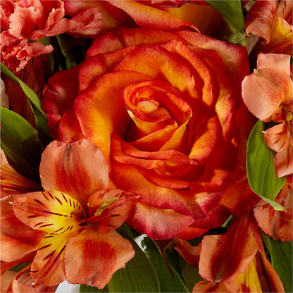 Apricot Glow Bouquet – C & D FLORAL LTD, Pincher Creek AB