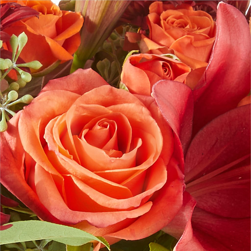 Crimson Leaves Bouquet – C & D FLORAL LTD, Pincher Creek AB