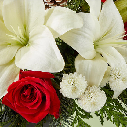 Seasonal Festivities Centerpiece – C & D FLORAL LTD, Pincher Creek AB