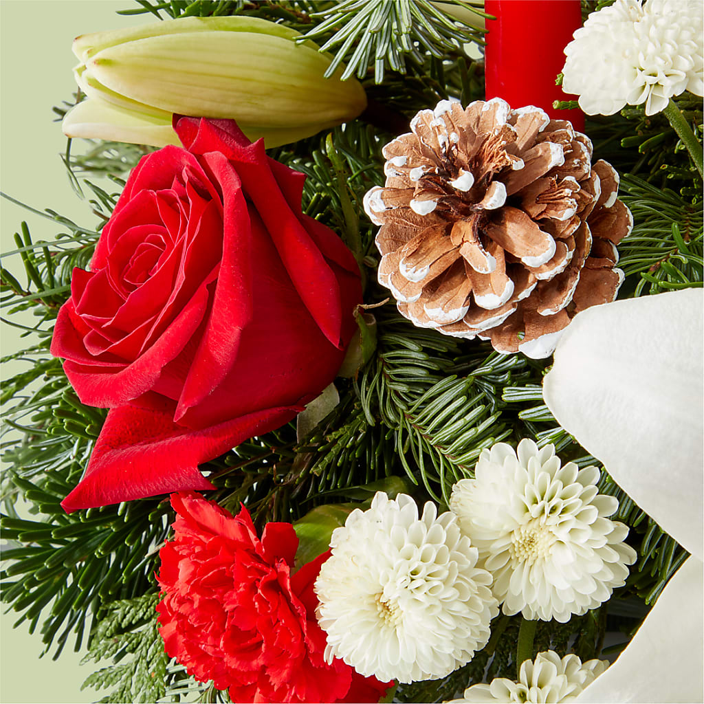 Seasonal Festivities Centerpiece – C & D FLORAL LTD, Pincher Creek AB