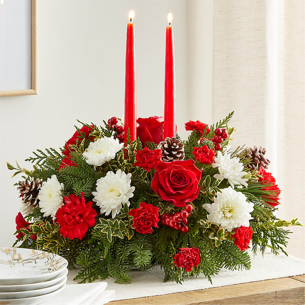 Holiday Soiree Centerpiece – C & D FLORAL LTD, Pincher Creek AB