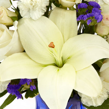 Sapphire Rush Bouquet – C & D FLORAL LTD, Pincher Creek AB
