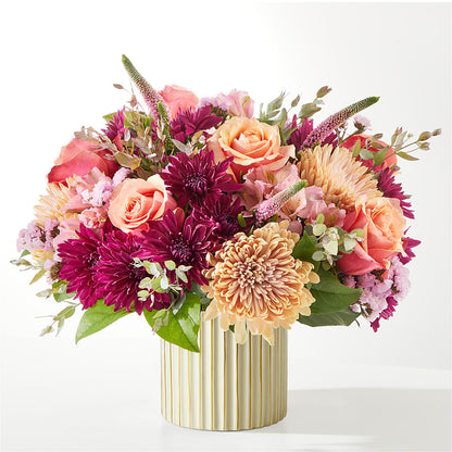 Berry Cobbler Bouquet with Ivory Vase – C & D FLORAL LTD, Pincher Creek AB