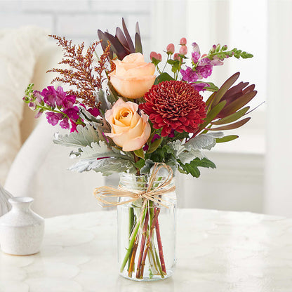 Moody Hues Bouquet – C & D FLORAL LTD, Pincher Creek AB