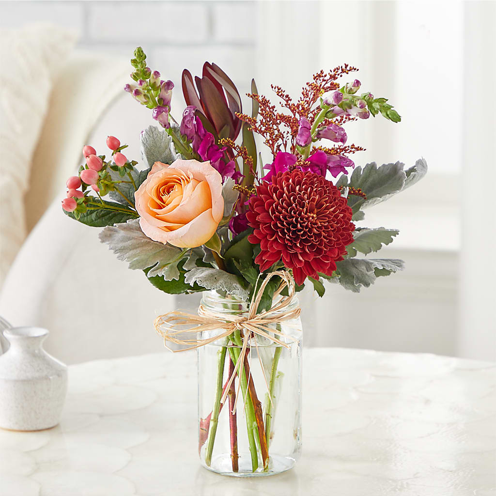 Moody Hues Bouquet – C & D FLORAL LTD, Pincher Creek AB
