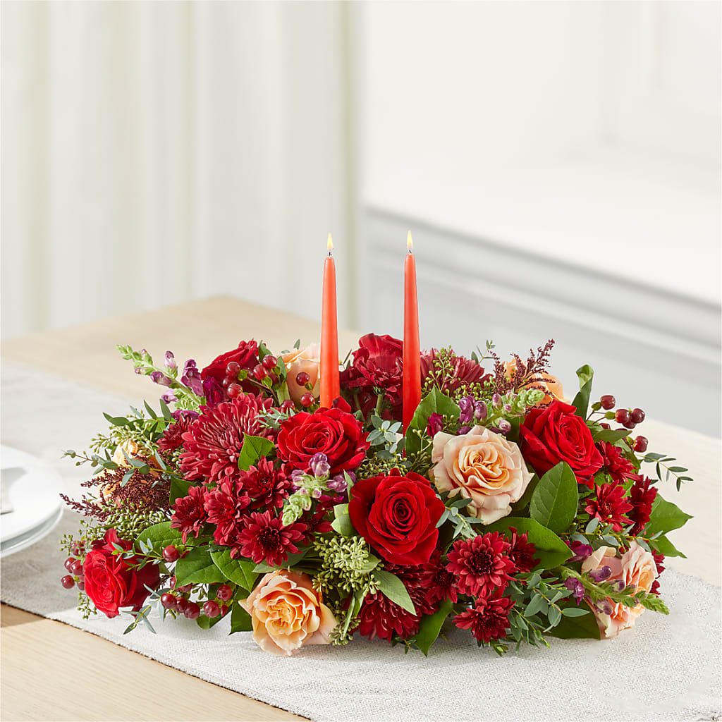Most Thankful Centerpiece – C & D FLORAL LTD, Pincher Creek AB