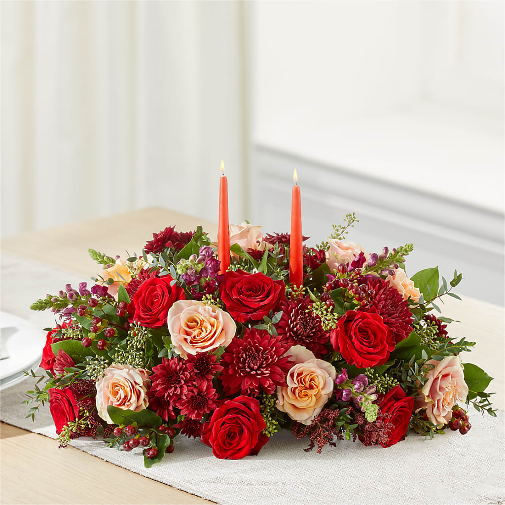 Most Thankful Centerpiece – C & D FLORAL LTD, Pincher Creek AB