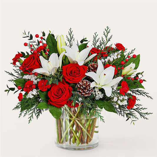 Best in Snow Bouquet – C & D FLORAL LTD, Pincher Creek AB