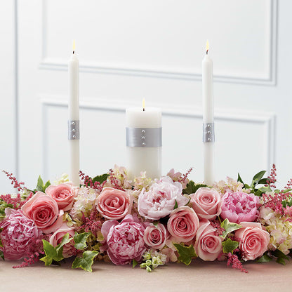 Worldwide Romance Unity Candle Arrangement – C & D FLORAL LTD, Pincher Creek AB