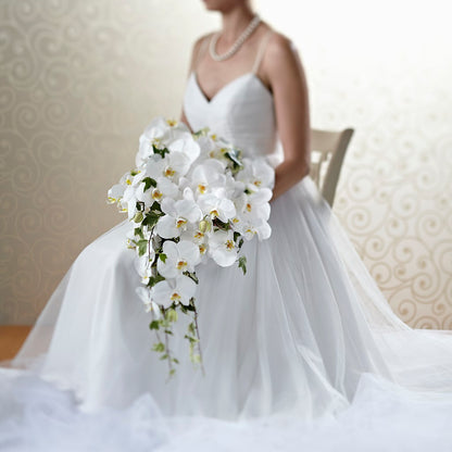 Classic White Bouquet – C & D FLORAL LTD, Pincher Creek AB