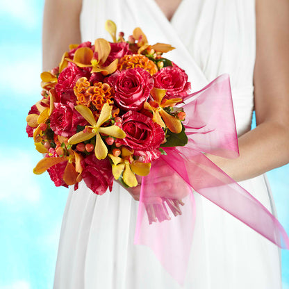 Brilliant Shades of Love Bouquet – C & D FLORAL LTD, Pincher Creek AB